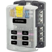 Blue Sea Systems Open Fuse Block, CC UL Class, 30 to 100A Amp Range, 32V DC Volt Rating 5025
